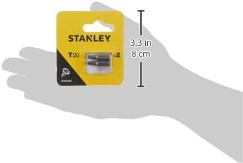 Sta61062/Xj Vidalama Uç, Metalik, 2 Adet, T20X25 mmx2.