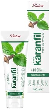 Doğal Nane ve Karanfil Özlü Diş Macunu 100 ml