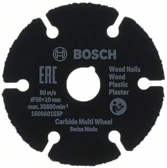 Professional Accessories Kesme Diski Karbür Multi Wheel (Çoklu Malzeme için, Ø 50 mm, Aksesuar EasyCut&Grind)