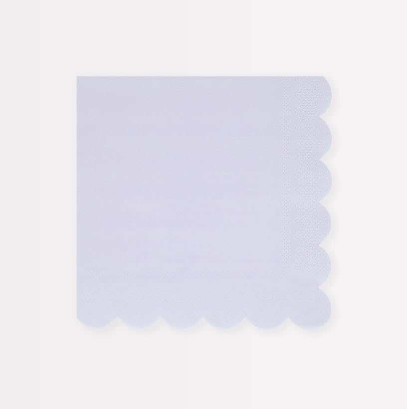 Periwinkle Large Napkins - Menekşe Rengi Peçeteler (L) (x16)