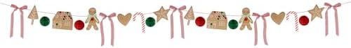 - Gingerbread Garland - Zencefilli Kurabiye Asılan Süs