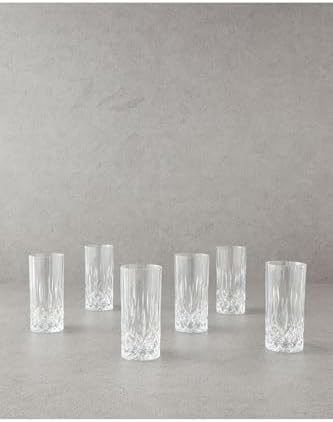 Leonora Kristalin 6'Lı Bardak 300 Ml Şeffaf