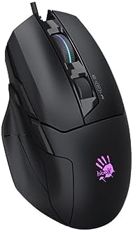 W70 Max 10000 Cpi 8 Tuş Optik RGB-UC3&4 Aktif Kablolu Siyah Gaming (Oyuncu) Mouse