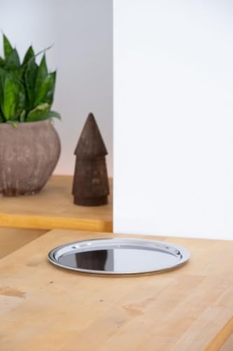 Metal 23 Cm Tatlı Meyve Servis/Sunum Tepsisi