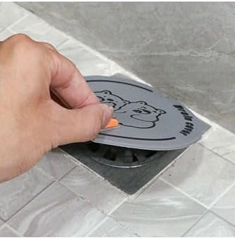 Banyo ve Mutfak Lavabo Koku Önleyici Gider Koruyucu Silikon Sızdırmaz Ped 1 ADET KAHVERENGİ