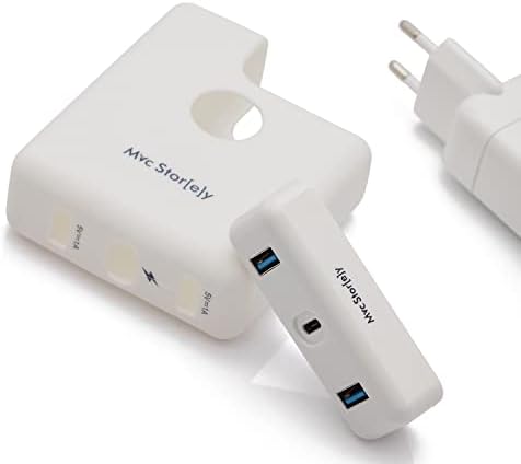 MacBook Uyumlu USB Çoklayıcı USB-C Hub ve Şarj Adaptörü Silikon Koruyucu Kılıf | 87W ve 96W USB-C Adaptör Uyumlu | MacBook Pro USB-C Modeller