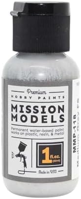 Mission Models MMP-118 Orta Gri FS 36270 Akrilik Boya 1 Oz (30ml)