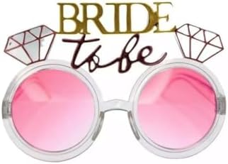 Parti Gözlülüğü Bride To Be Gümüş Pembe