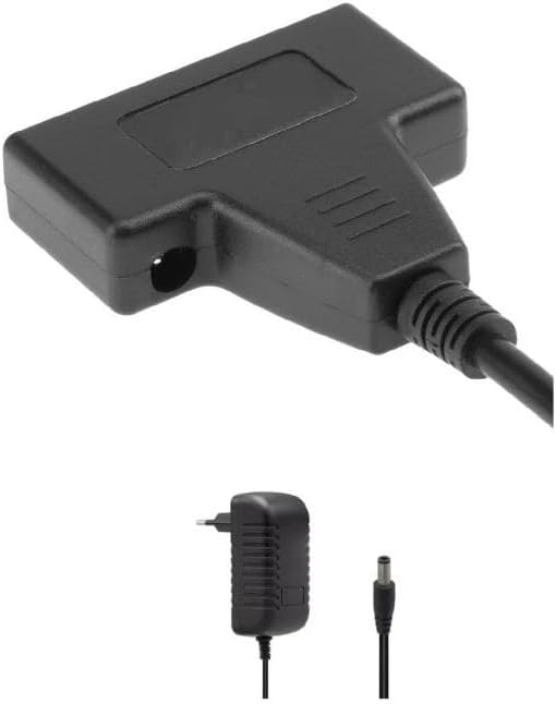 USB 2.0 2.5 3.5 İnç Sata SSD Hdd Hard Disk Dc Güç Çevirici Dönüştürücü Adaptör Kablosu ve Uyumlu Adaptör