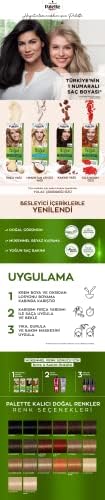Kalıcı Doğal Renkler 1-1 Gece Mavisi Kakao Yağı & Yulaf Çekirdeği Özlü Saç Boyası