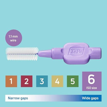 X-Soft 0.6 MM MOR Diş Arayüz Fırçası (1 x 6 Adet)