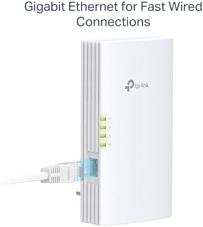 TL-WPA7817 KIT, AV1000&AX1500 Mbps, 1× Gigabit Portlu, 4K Video ve Online Oyunlarda Yüksek Performans, EasyMesh Destekli, Tak ve Çalıştır, Powerline Adaptör Kiti