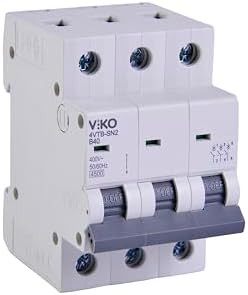 4VTB-3B40 Otomatik Sigorta 4,5kA B Tipi 3 Kutup 40A