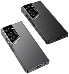 Galaxy Z Fold 6 Kılıf Ultra İnce Kamera Korumalı Sert Rubber Zore 3. Seri Procase Kapak-Titanyum-Gri