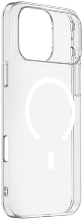 PSR Aksesuar iPhone Serisi Kılıf - M-Safe Şarj Uyumlu Şeffaf Porto Kapak | Kamera Çerçeveli | Darbe Korumalı ve Ultra İnce (iPhone 17 Pro Max)