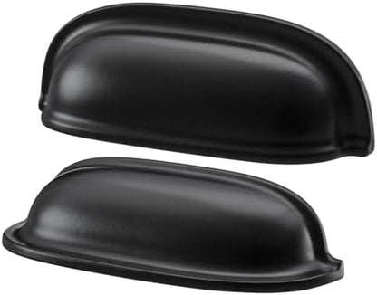 Kulp, siyah, 89 mm, 2 adet