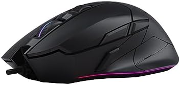 W70 Max 10000 Cpi 8 Tuş Optik RGB-UC3&4 Aktif Kablolu Siyah Gaming (Oyuncu) Mouse