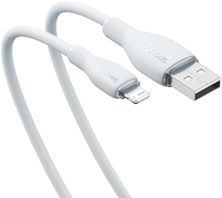 Pudding Hızlı Şarj Özellikli Lightning Kablo 2.4A, 1.2 Metre, Beyaz