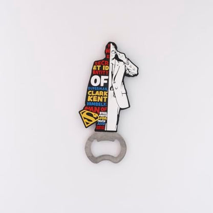 Superman - Clark Kent Collectible Lisanslı Manyetik Şişe Açacağı