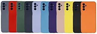 Galaxy M23 Kapak İçi Kadife Kamera Korumalı Lansman Silikon Kılıf - Siyah