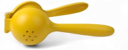 Paslanmaz Çelik Statik Boyalı Limon ve Narenciye Sıkacağı | Ergonomik ve Dayanıklı | 24cm (SARI)