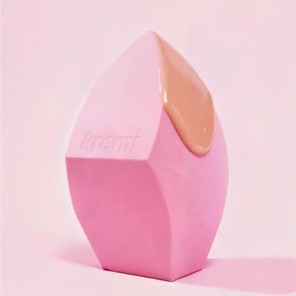 Kremi ANGLED SPONGE · Makyaj Süngeri · Fondöten Emmeyen · Kuru ve Islak Kullanım · Yıkanabilir BB Krem Süngeri