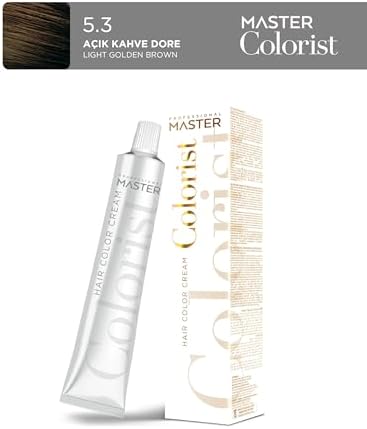 Professional Tüp Saç Boyası Boya 60 ml 5.3 Açık Kahve Dore