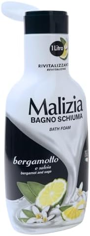 Malizia Duş Jeli Bergamot ve Adaçayı 1000 ml