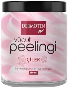 DERMOTEN Body Scrub Çilekli Vücut Peelingi 250 ml