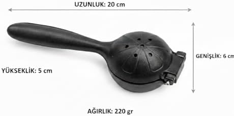 Limon Sıkacağı, Döküm Metal, Manuel Kollu Narenciye Meyve Sıkacak