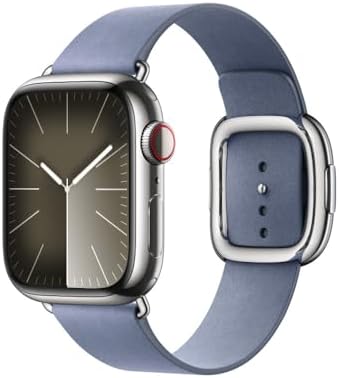 Apple Watch Band - Modern Tokalı Kayış - 41 mm - Lavanta Mavisi - Küçük Boy