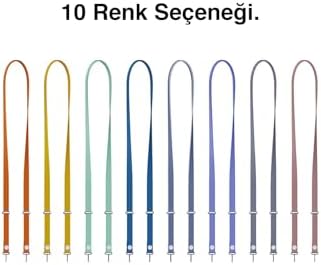 - iPhone 17 Pro Max ile uyumlu Tüm Serilerle Çapraz Ayarlanabilir Yüksek Kaliteli Şık Crossbody Strap Telefon Askısı - Sienna