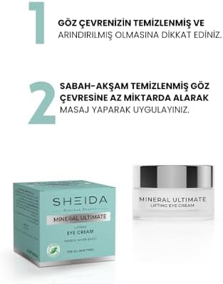 Mineral Göz Kremi 20 ml – Kolajen & Hyaluronik Asitli, İnce Çizgi Karşıtı, Cilt Toparlayıcı ve Nemlendirici Göz Çevresi Bakım Kremi