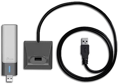 TX20UH, AX1800 Yüksek Kazançlı Kablosuz USB Adaptör, 1,2 metre USB 3.0 kablosu, Beamforming Teknolojisi, MU-MIMO, Düşük Gecikmeli Oyun Deneyimi, WPA3, Kolay Kurulum