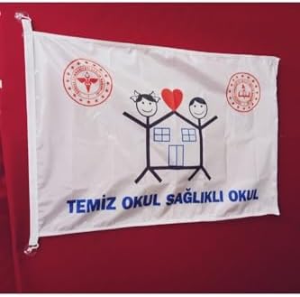 ZC Bayrak Temiz Okul Bayrağı 70x105