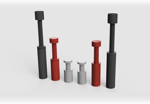 Evrensel Ayarlanabilir Ekran Kartı Tutucu Seti - 3 Farklı Boyut GPU Sarkma Önleyici Destek Aparatı (26mm - 120mm)