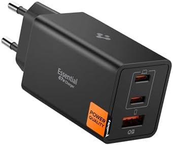 67W USB-C + USB-A 3 Port Hızlı Şarj Aleti PPS 3.0 Desteği Isı Düşüren GaN Pro Destekli Akım Korumalı Güç Adaptörü & & iPad & MacBook Type-C - ACH09458