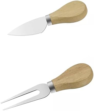 Bambu Peynir Sunum Tabağı, 3 Parça Peynir Bıçağı ve Çatalı Seti, Toplam 4 Parça, Doğal ve Şık Bambu Peynir Tabağı, Kaliteli Sunum Seti 38x19 cm Ebatlarında