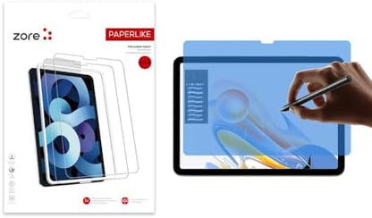 PSR Aksesuar Apple iPad Air 11 2025 M3 Zore Paper-Like Ekran Koruyucu – Kağıt Hissi, Yüksek Kaliteli HD Görüntü, Kaymaz Yüzey, Ultra İnce Tasarım