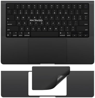 MacBook Pro 16 İnç Palm Koruyucu ve Trackpad Koruyucu Set A2485 A2780 A2991 A3403 A3186 A3428 A3429 Uyumlu M1 M2 M3 M4 M5 Pro Max Siyah