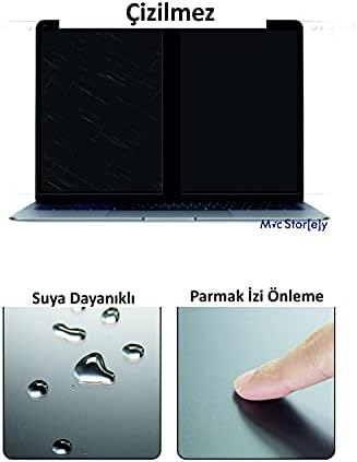 MacBook Air 13.6 inç M2 M3 M4 Uyumlu Parlak Anti Scratch Ekran Koruyucu Retina Net Görüntü Cam Hissi Touch ID A2681 A3113 A3240 Şeffaf