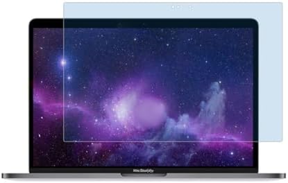 MacBook Pro 16.2 inç M2 M3 M4 Uyumlu Anti BlueRay Ekran Koruyucu Mavi Mor Işık Filtresi Göz Yormayan Retina Net Görüntü Touch ID Şeffaf