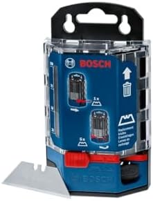 Professional Dispenser içinde 50 yedek bıçak (Professional trapez bıçak uçları ile uyumlu)