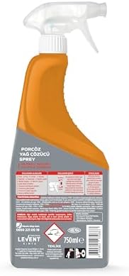 Ekstra Güçlü Yağ Çözücü Sprey 750 Ml