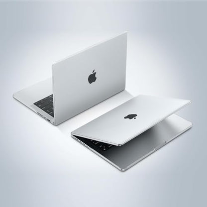 MacBook Air m1 13.3 ile Uyumlu Polikarbonat Sert Koruyucu Çizilme ve Darbe Önleyici Kılıf A2337 A2179 A1932 (Mat-Şeffaf, 13.3 inç 2018-2022 Arası (m1 işlemci))