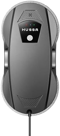 Hussa W bot GT1 akıllı cam temizleme robotu, çift ultrasonik sprey,+ uzaktan kumandalı
