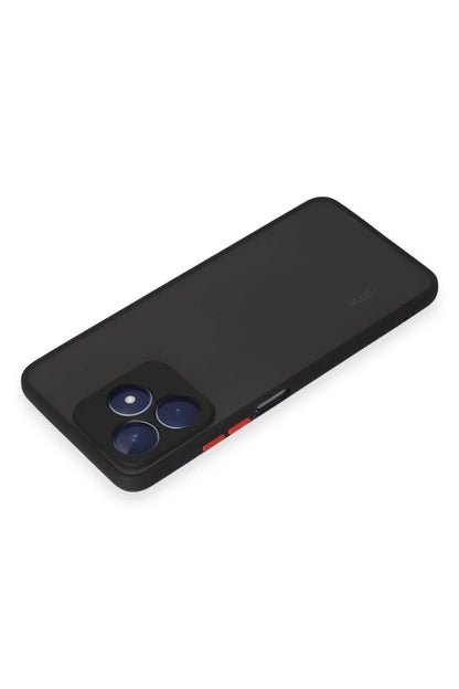 Realme C53 Kılıf Montreal Silikon Kapak - Siyah