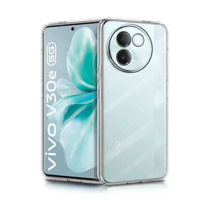 Vivo V30e Kılıf Lüx Şeffaf Silikon