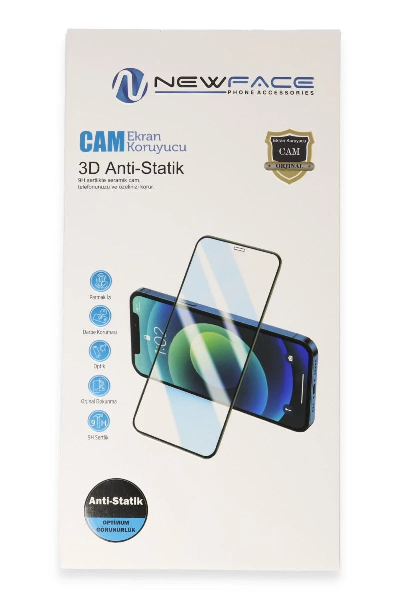 Samsung Galaxy A24 4G 3D Antistatik Cam Ekran Koruyucu