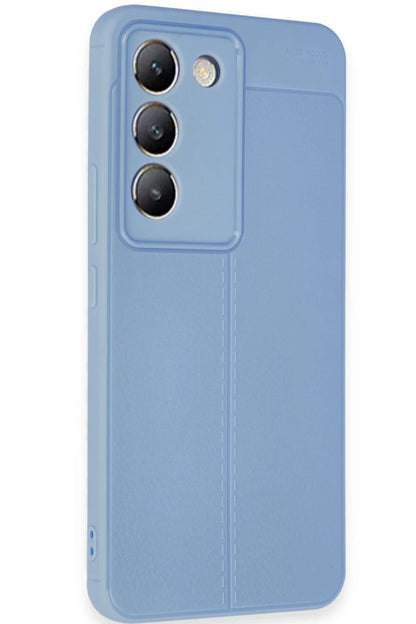 Vivo V30 Lite 4G Kılıf Auto Focus Kapak - Mavi